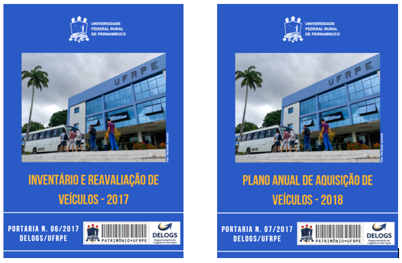 Capa do documento Inventário e Reavaliação de Veículos 2017