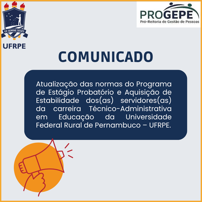 Atualização das normas de estágio