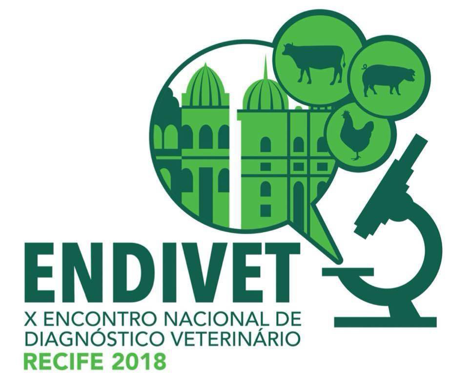Cartaz do X Encontro Nacional de Diagnóstico Veterinário (Endivet 2018)