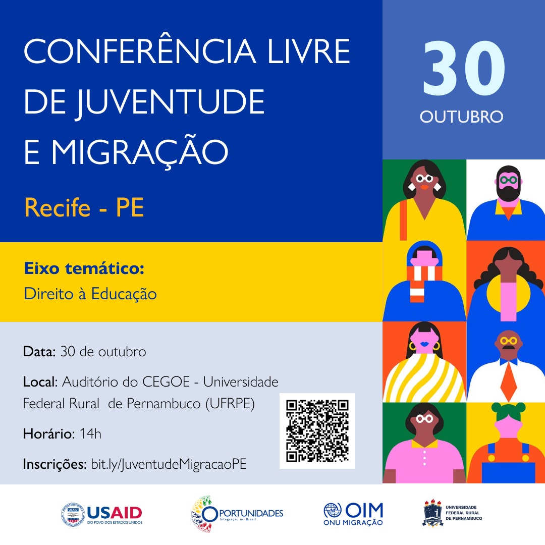 Cartaz de divulgação do evento 