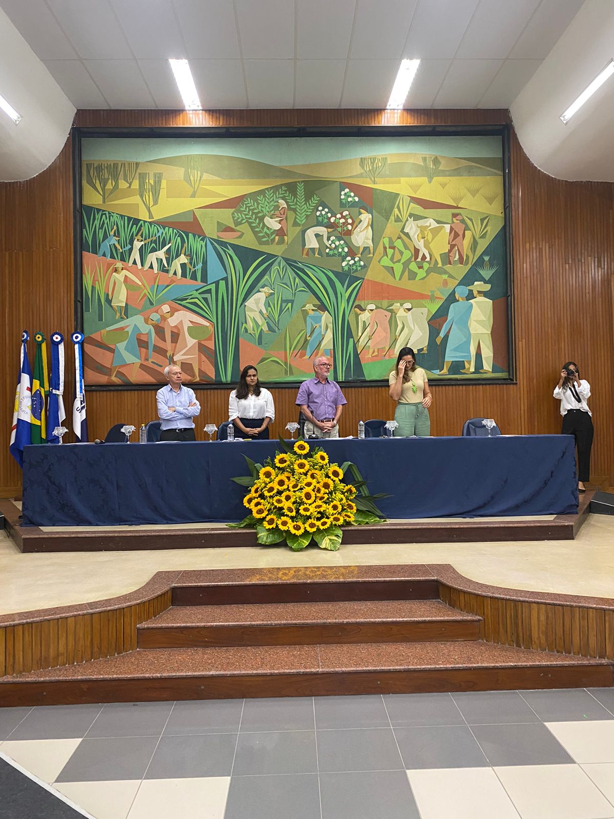 Turma reunida no Salão Nobre 