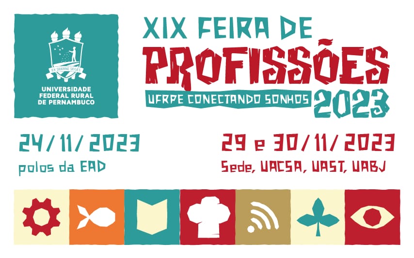 Banner com chamada para a Feira de Profissões 