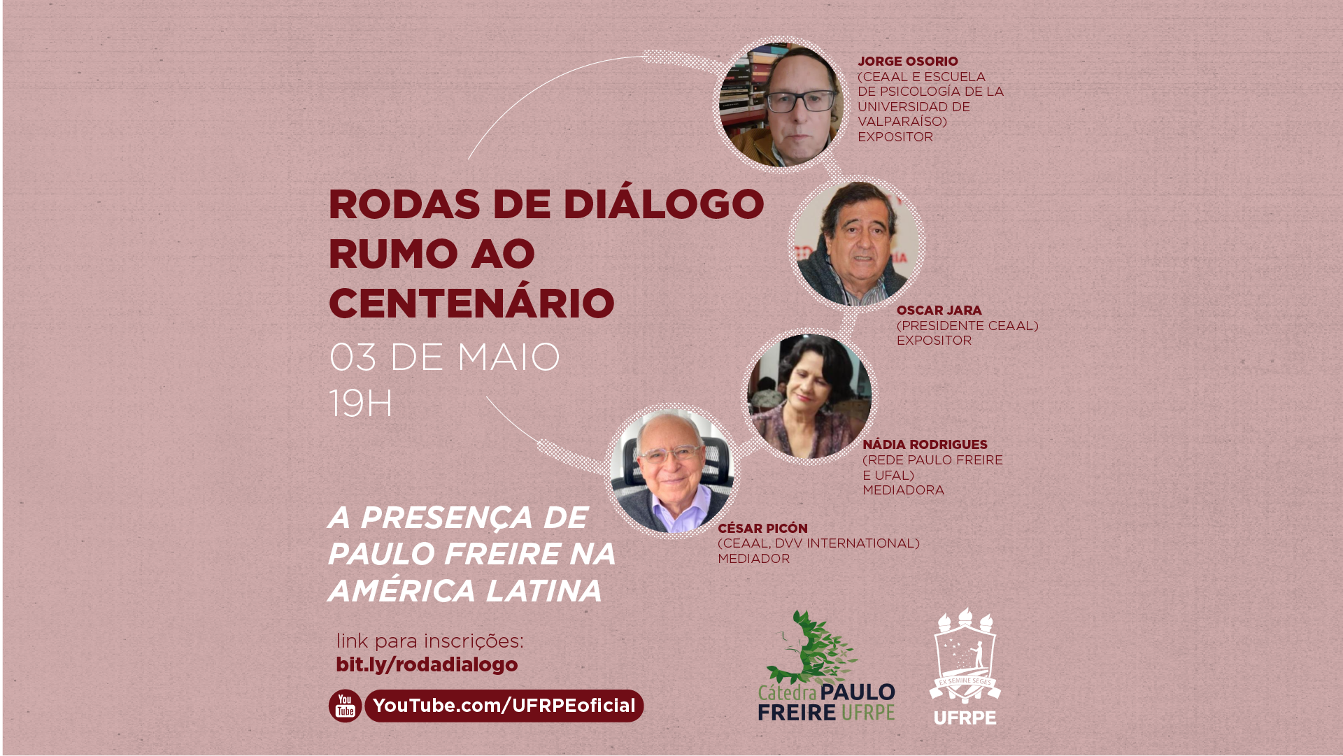 cartaz do evento