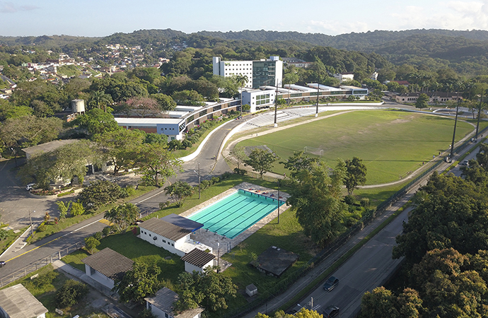 foto aérea do campus da UFRPE em Dois Irmãos, Recife