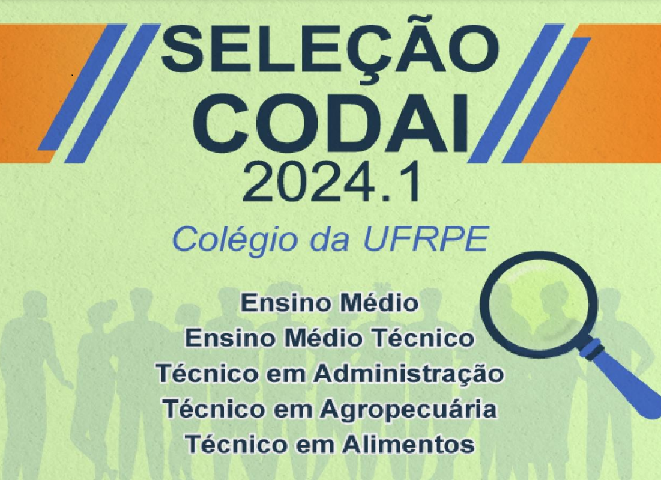 banner verde seleção codai 2022.1