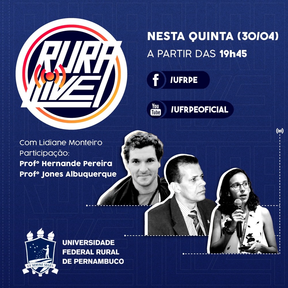 banner de divulgação sobre a RuraLive desta quinta