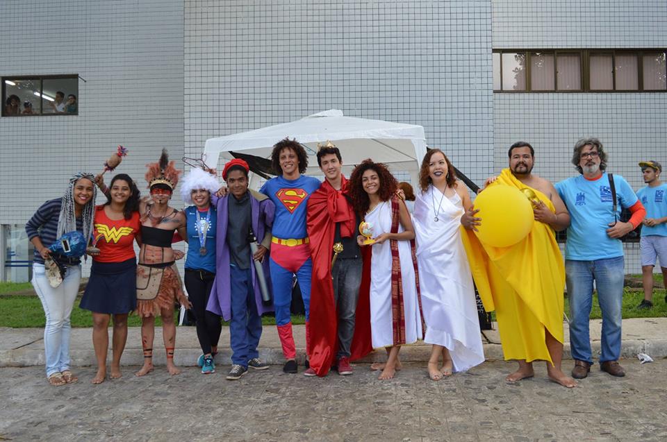 equipe do desvendando o céu austral com Samyr de sol